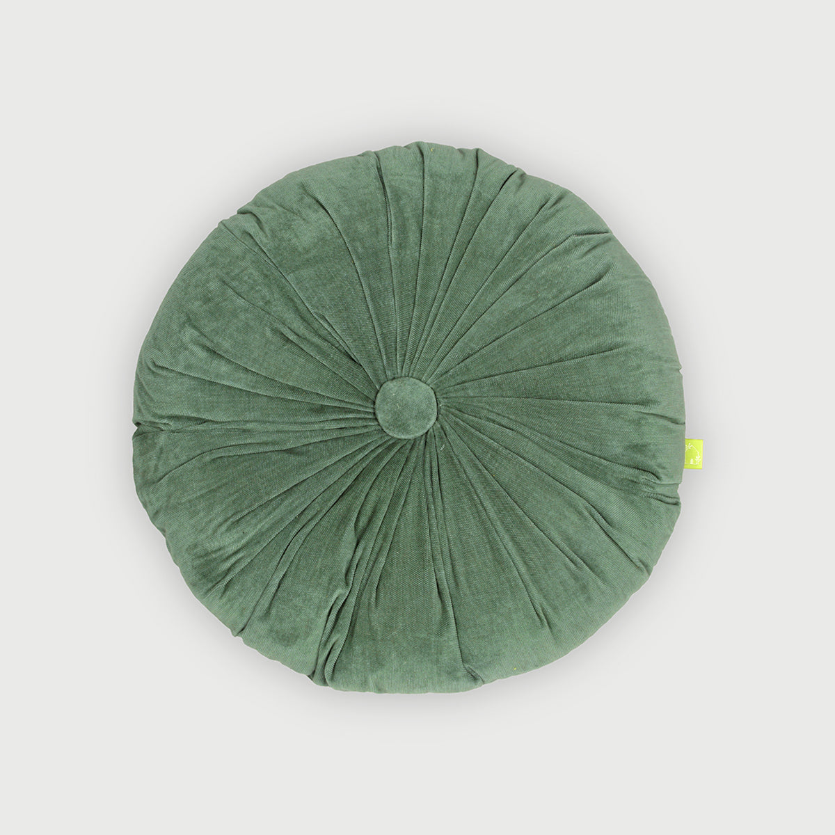 Cuddle Eucalyptus Velvet  Round Cushion