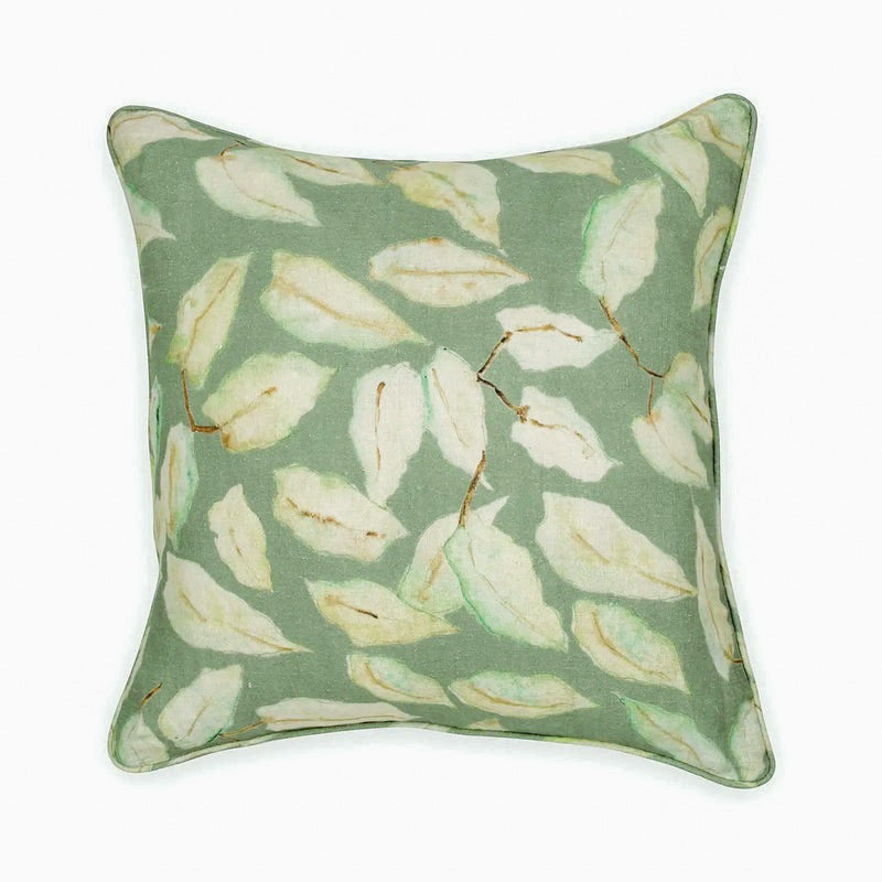 Grove Fern Linen Cushion Cover