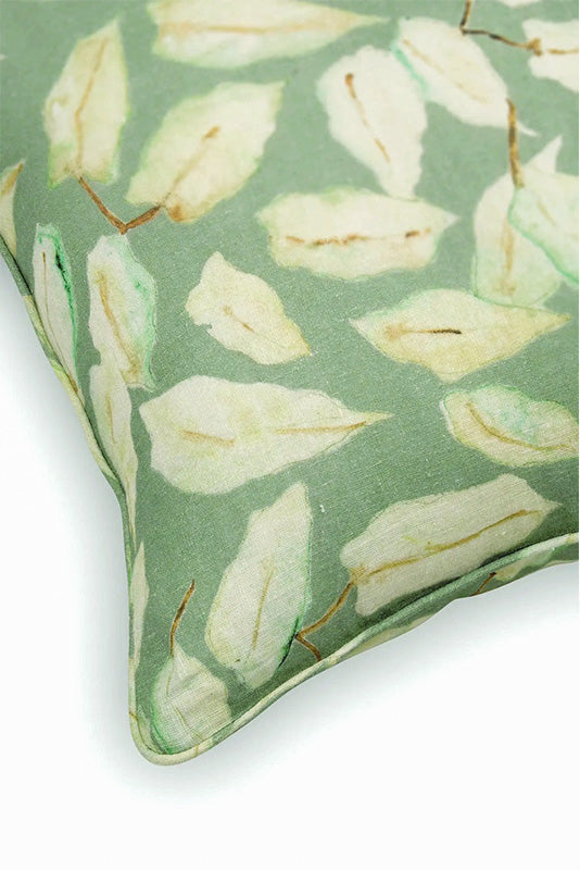 Grove Fern Linen Cushion Cover