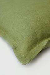Olive Linen Cushion Cover