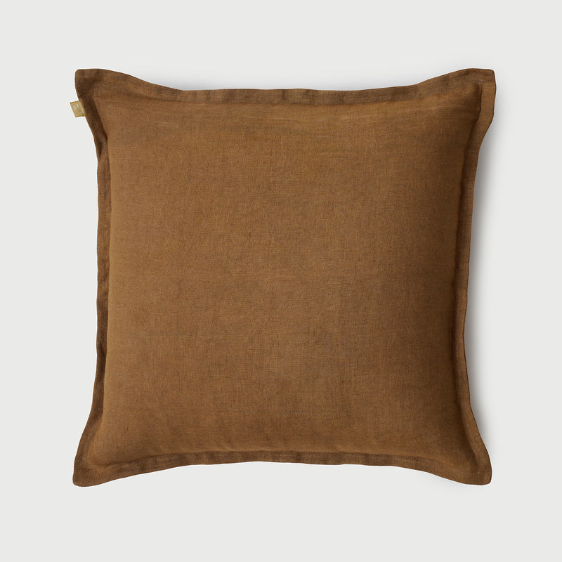 Walnut Linen Cushion Cover