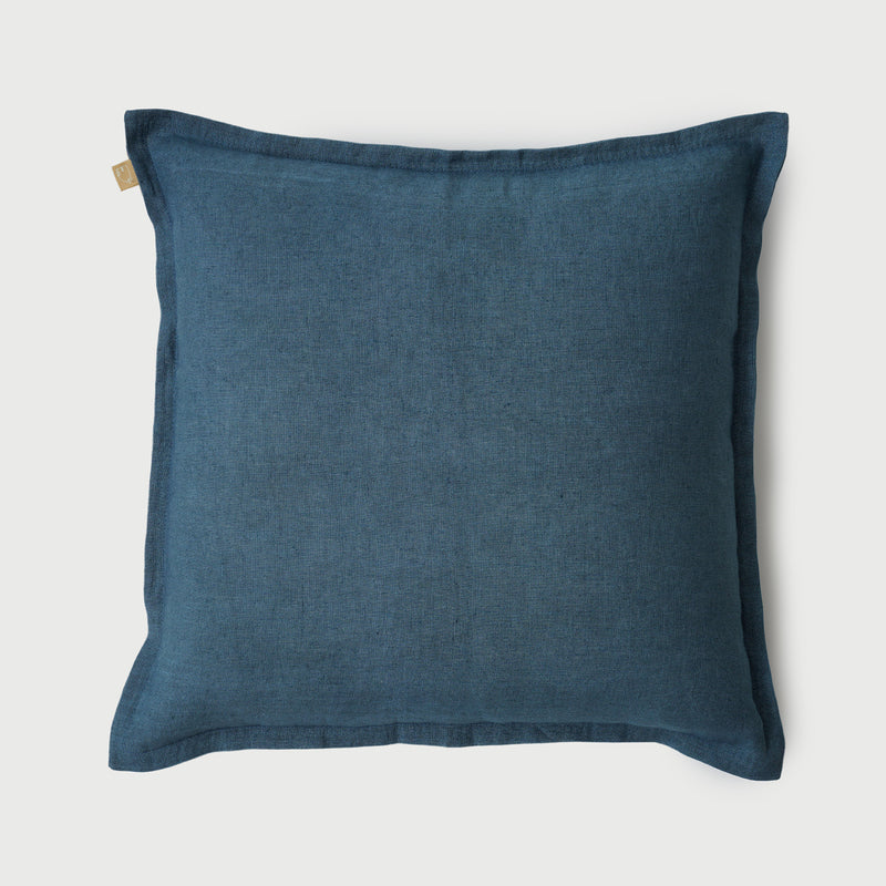 Indigo Linen Cushion Cover