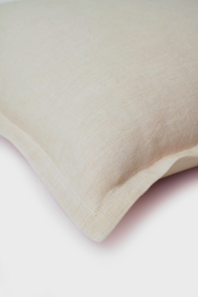 Oatmeal Linen Cushion Cover