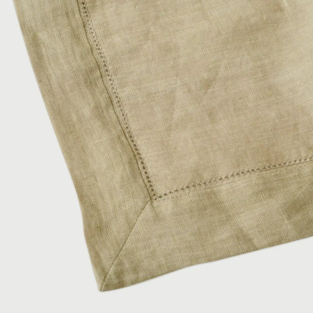 Flax Linen Table Cover SanctuaryLiving
