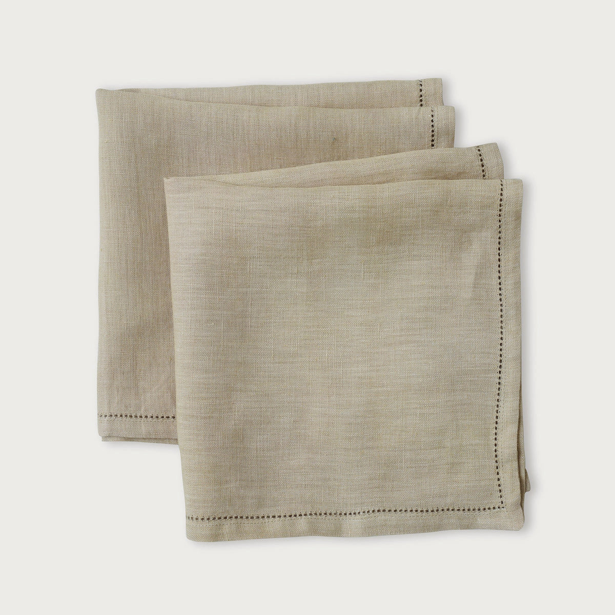 Flax Linen Table Napkins | Set of 2