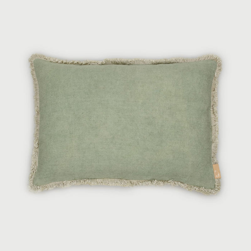 Fringe Fern Oblong Cushion Cover