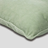 Seafoam Green Velvet Cushion Cover