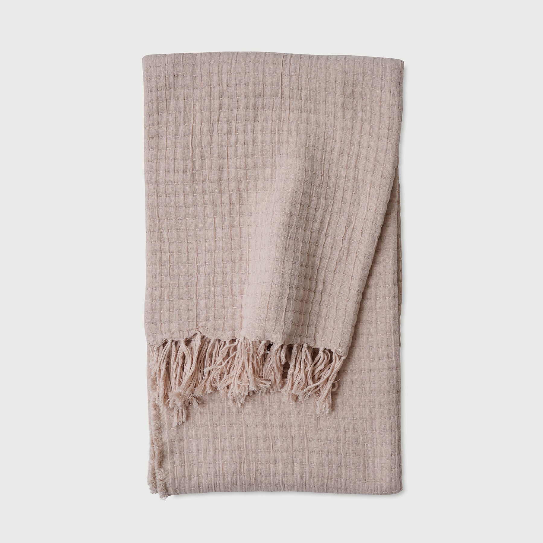 Trail Blush Cotton Throw