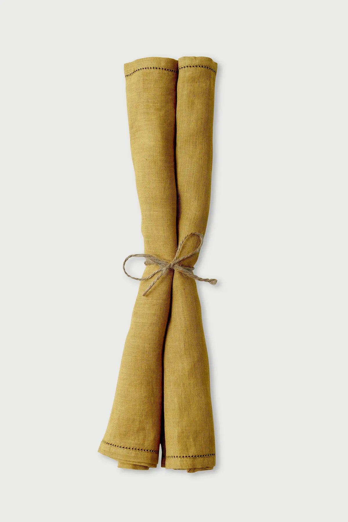 Ochre Linen Table Napkins-Set of 2 SanctuaryLiving