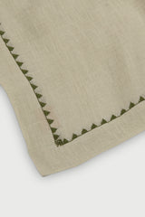 Mirage Pistachio Linen Table Runner