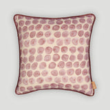 Polka Dot Lavender Velvet Cushion Cover