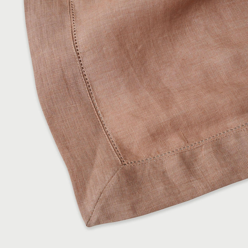 Rose Linen Table Cover
