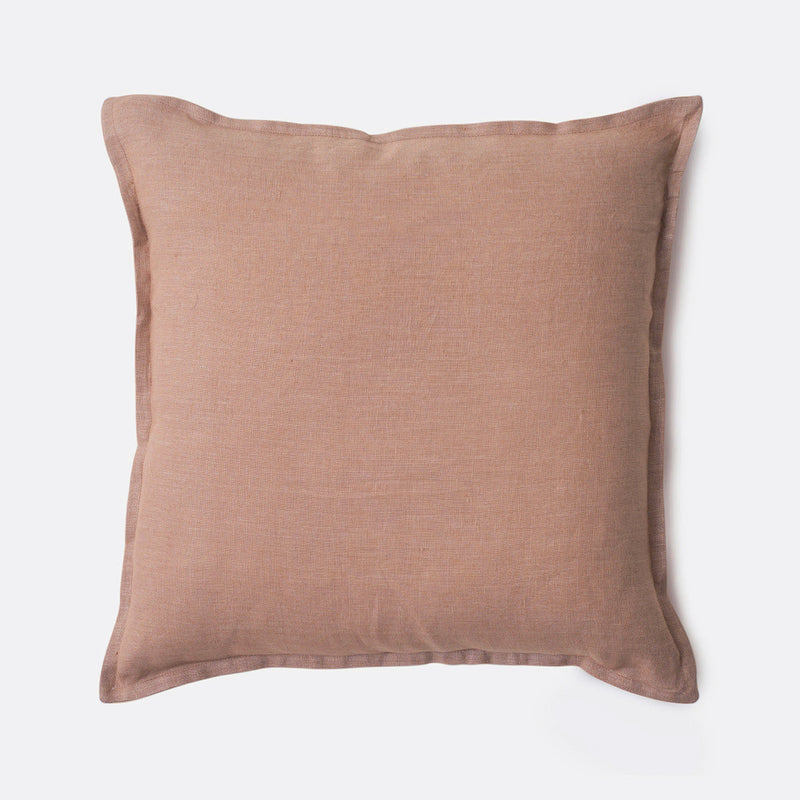 Rose Linen Cushion Cover