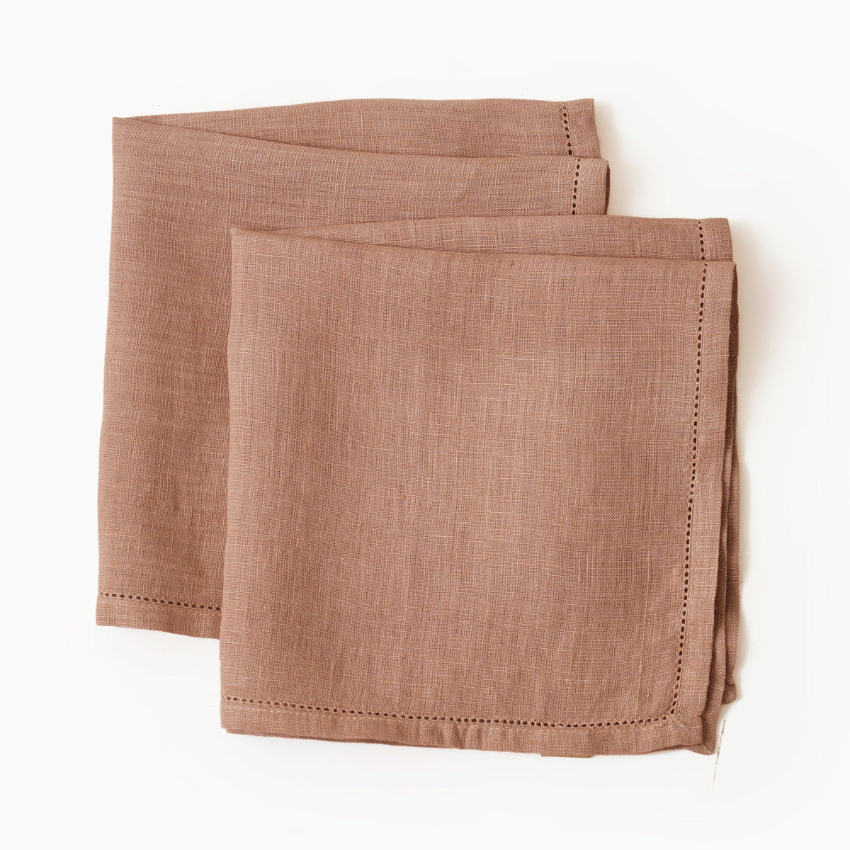 Rose Linen Table Napkins | Set of 2