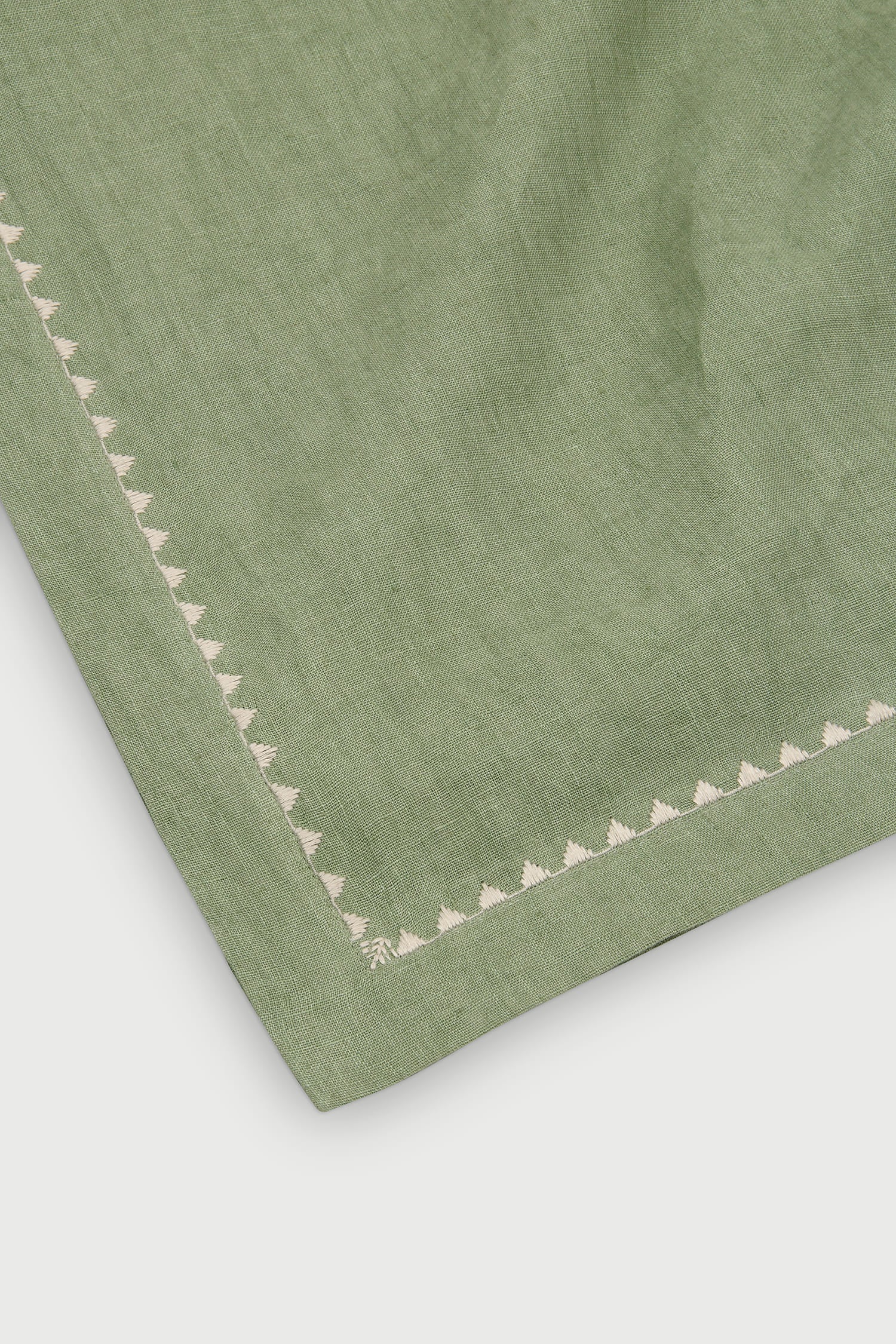 Mirage Fern Linen Table Runner