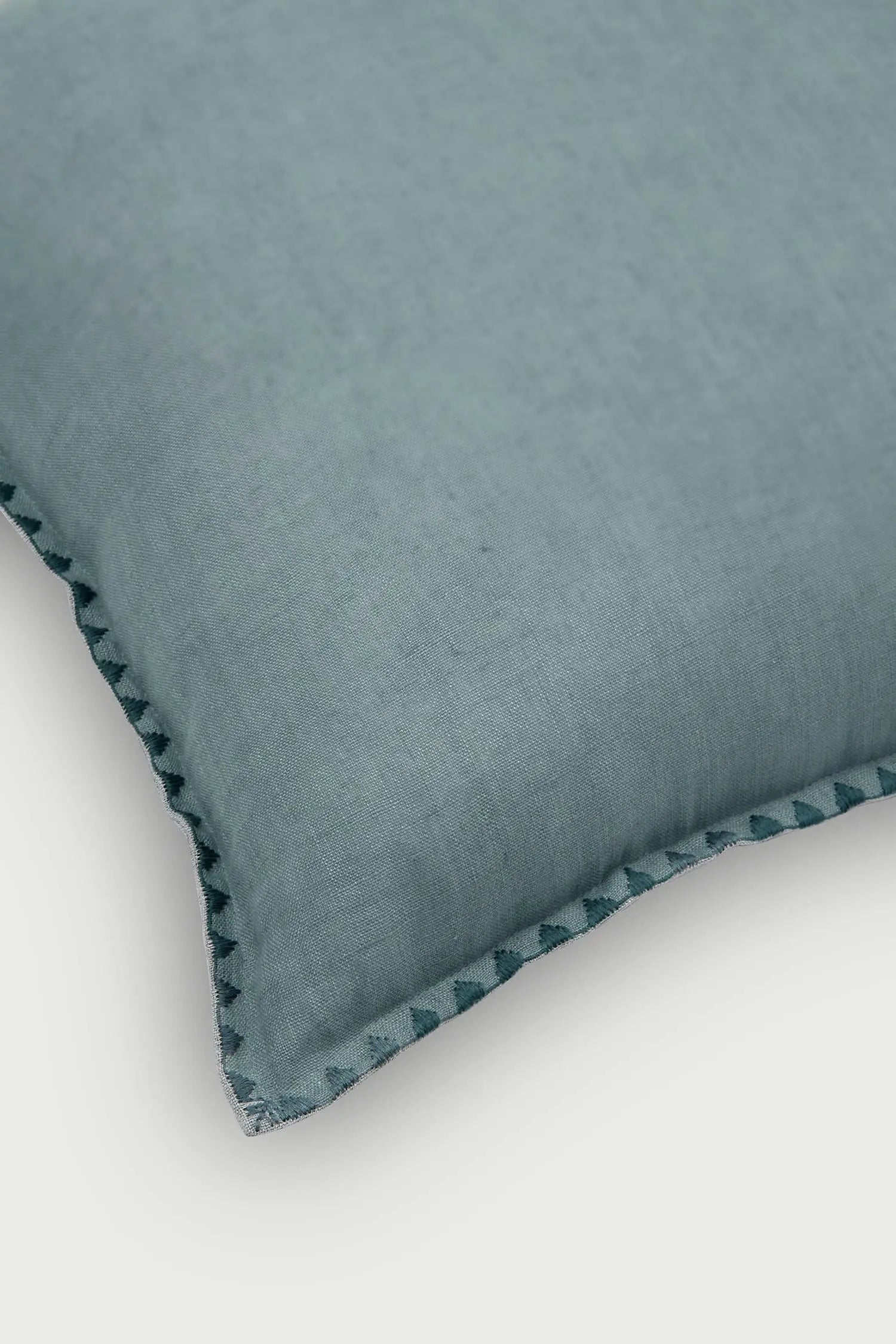 Mirage Baby Blue Linen Cushion Cover SanctuaryLiving