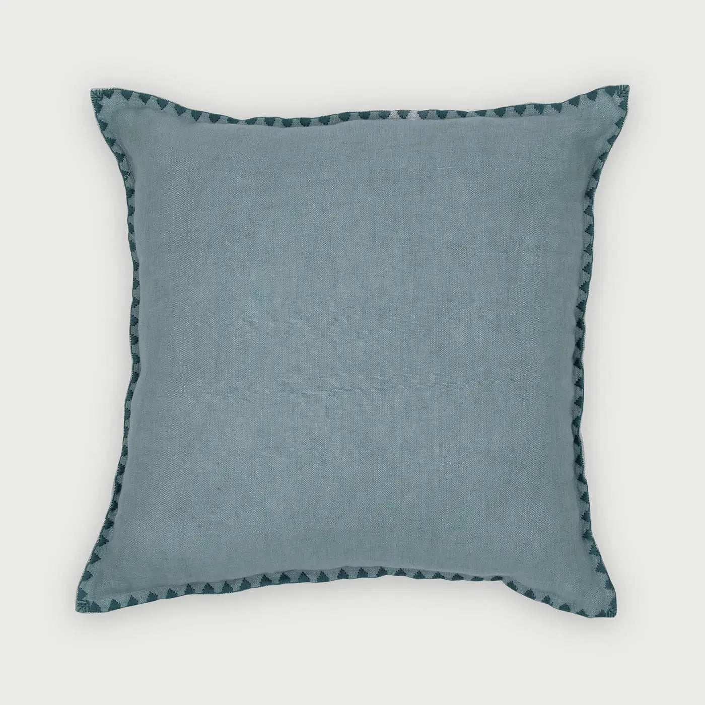 Mirage Baby Blue Linen Cushion Cover SanctuaryLiving