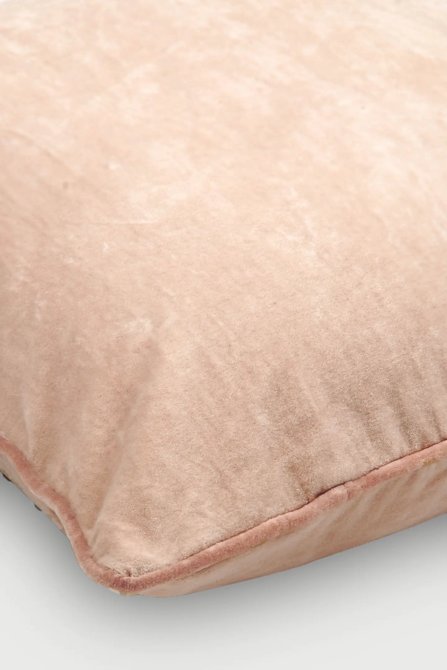 Glow Baby Pink Velvet Cushion Cover SanctuaryLiving