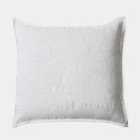 White Linen Cushion Cover