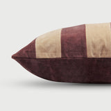 Willow Berry Velvet Stripe Cushion Cover