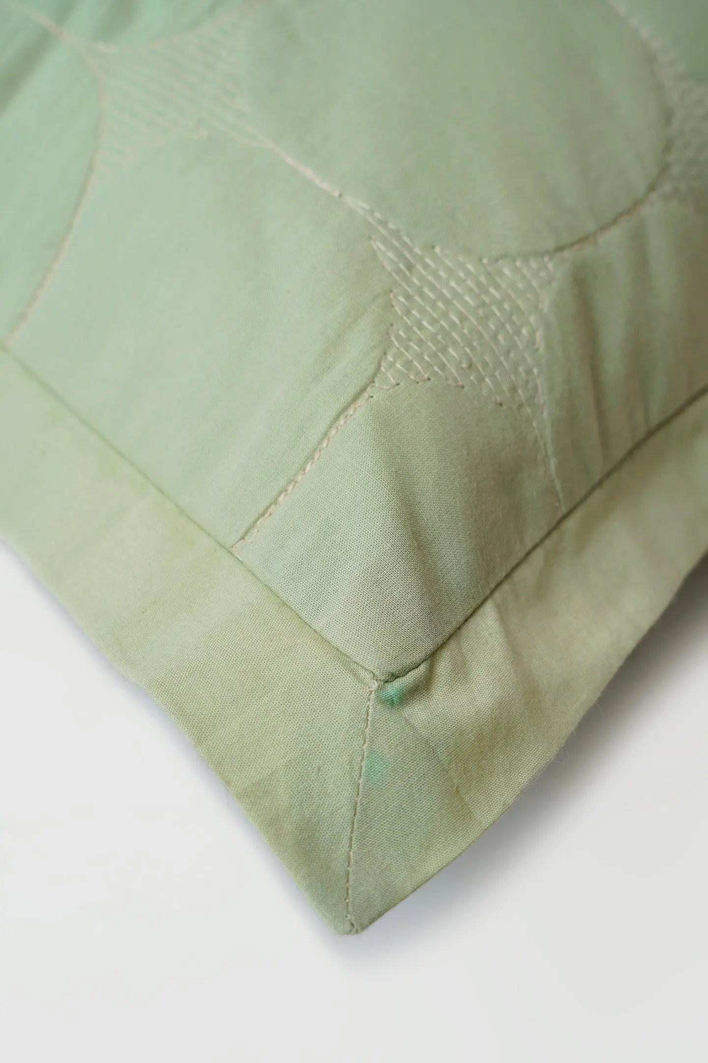 Zen Sage Cotton Quilted Bedding Set SanctuaryLiving