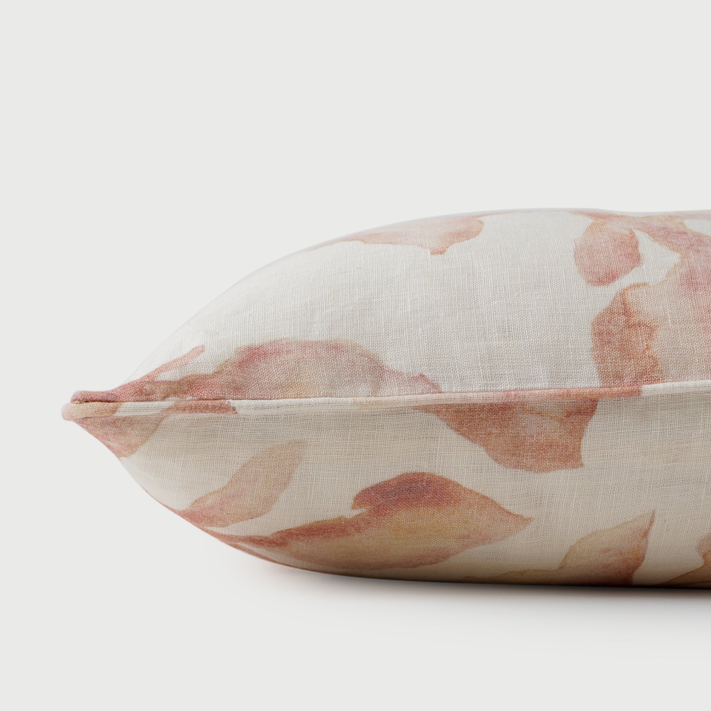 Cascade Blush Linen Cushion Cover - Blush