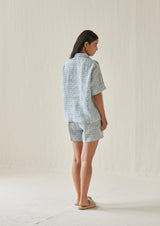Echo Speckle Blue Shirt
