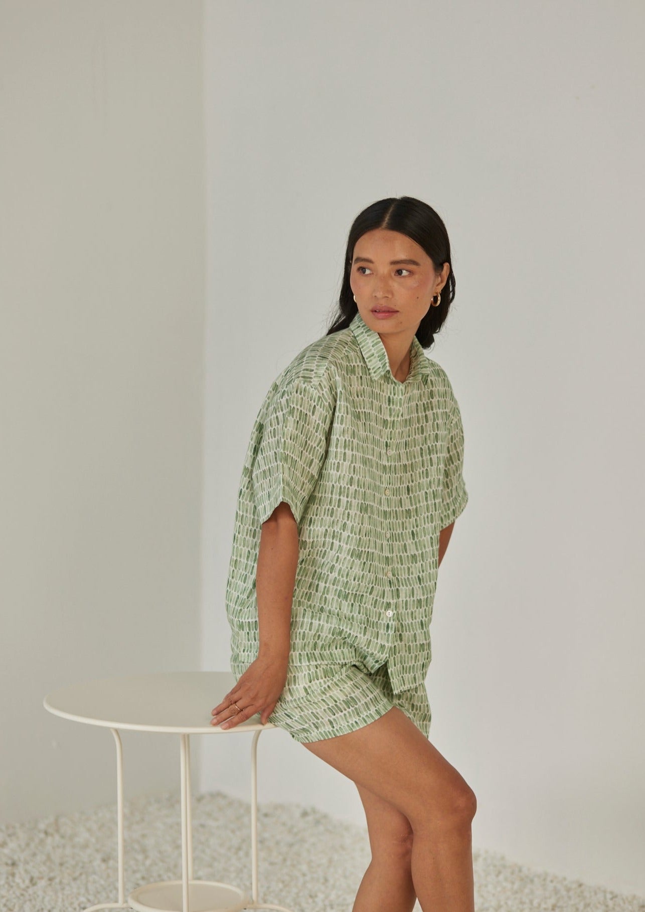 Echo Speckle Green Co-ord Set