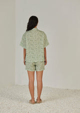 Echo Speckle Green Shirt