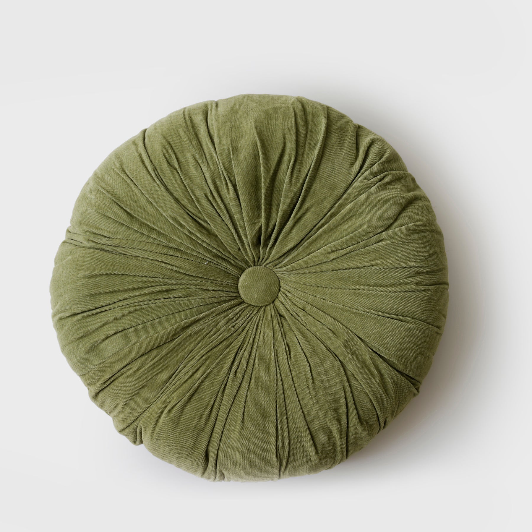 Cuddle Fern Velvet Round Cushion