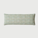 Mosaic Sage Lumbar Cushion Cover