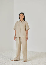 Oasis Linen Flax Pants