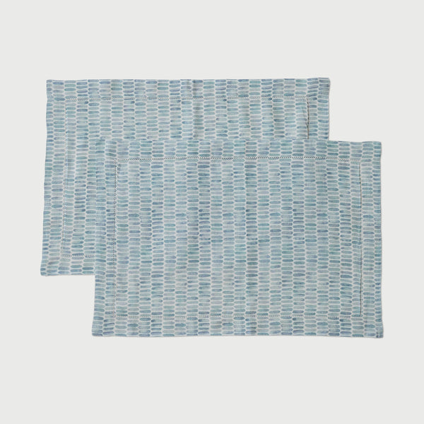 Speckle Blue Table Mats | Set of 2