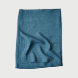 Azure Linen Table Cover