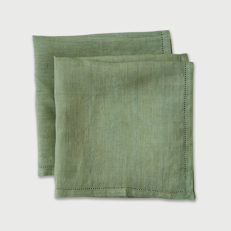 Fern Linen Table Napkins | Set of 2