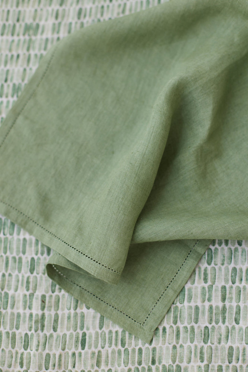 Fern Linen Table Napkins | Set of 2