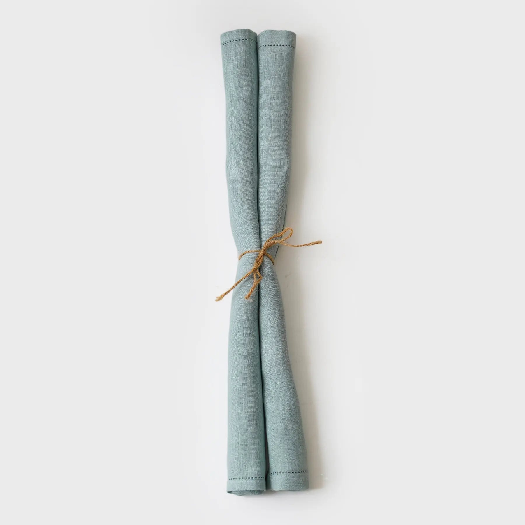 Baby Blue Linen Table Mats-Set of 2 SanctuaryLiving