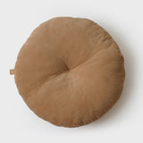 Cuddle Brown Round Cushion