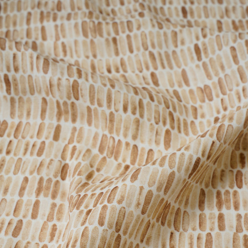 Speckle Brown Printed Fabric