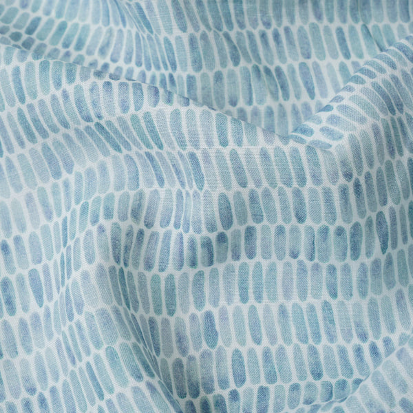 Speckle Blue Printed Fabric